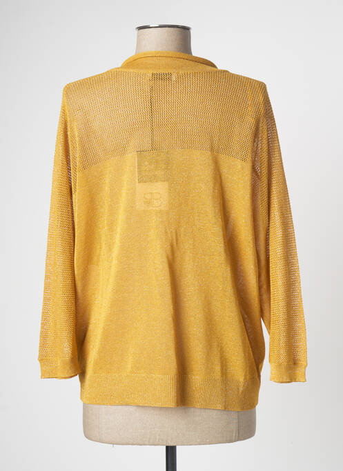 Gilet manches longues jaune LE PETIT BAIGNEUR pour femme