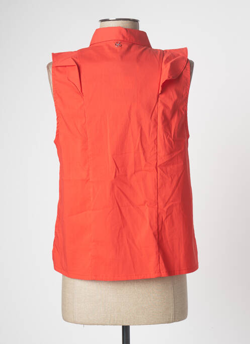 Chemisier orange CHATTAWAK pour femme