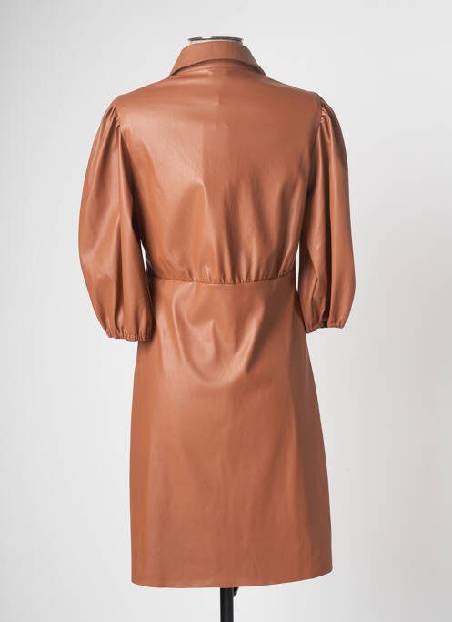 Robe courte marron ESQUALO pour femme