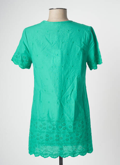 Tunique manches courtes vert AGATHE & LOUISE pour femme