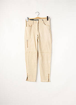 Pantalon droit stretch taille normale beige BETTY BARCLAY femme