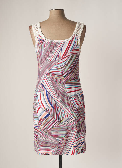 Robe mi-longue violet LO! LES FILLES pour femme