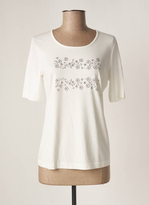 T-shirt blanc EUGEN KLEIN pour femme