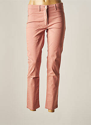 Pantalon slim broderie rivets taille normale rose BETTY BARCLAY femme