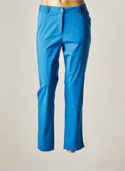 Pantalon droit bleu AGATHE & LOUISE pour femme seconde vue