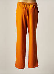 Pantalon droit orange TINTA STYLE pour femme seconde vue