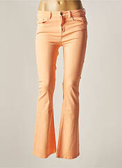 Pantalon flare orange ESQUALO pour femme seconde vue