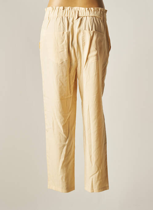 Pantalon droit beige YEST pour femme