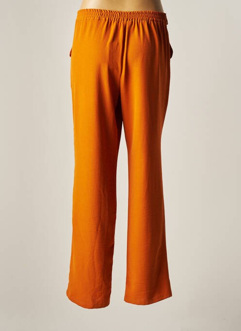 Pantalon droit orange TINTA STYLE femme