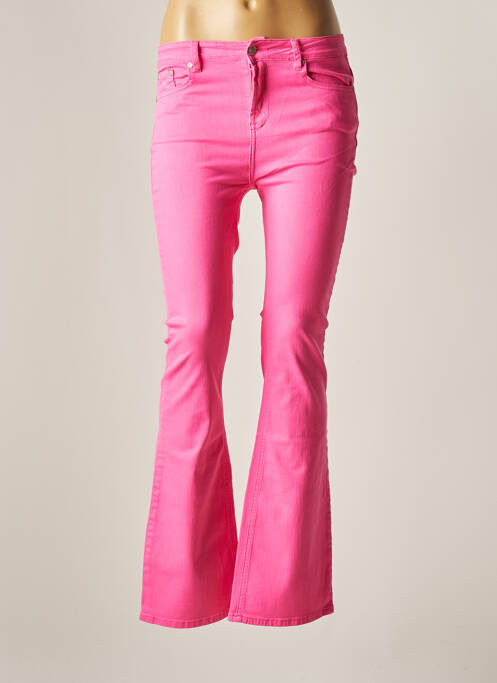 Pantalon flare rose ESQUALO pour femme