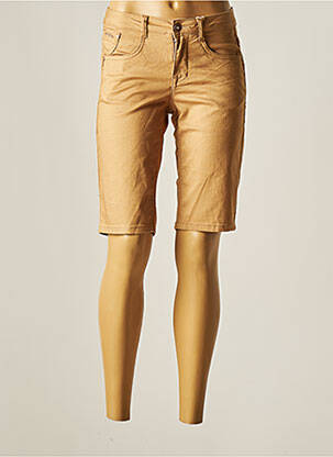 Bermuda taille normale taille normale beige CREAM femme