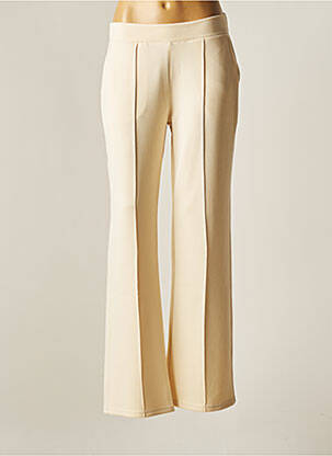 Pantalon large beige YEST pour femme