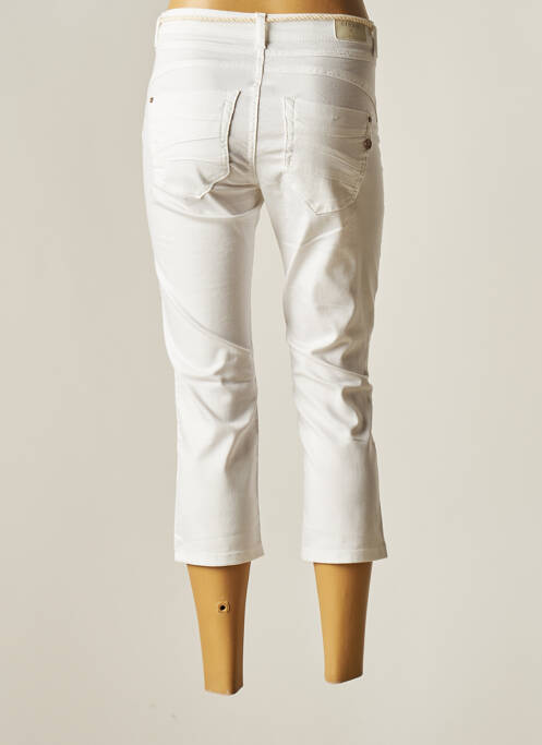 Pantacourt blanc CREAM femme