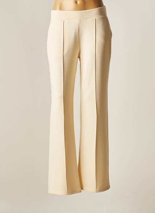 Pantalon large beige YEST pour femme