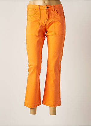 Pantalon flare orange CREAM pour femme