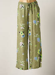 Pantalon large vert CREAM pour femme seconde vue