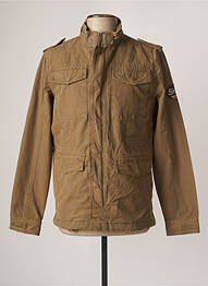 Veste casual coupe droite vert TEDDY SMITH homme