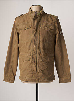 Veste casual coupe droite vert TEDDY SMITH homme