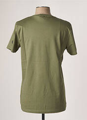 T-shirt vert LE TEMPS DES CERISES pour homme seconde vue