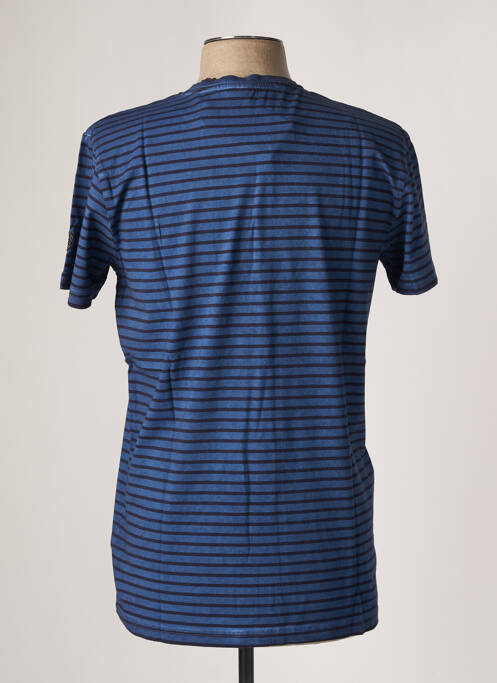 T-shirt bleu LE TEMPS DES CERISES pour homme