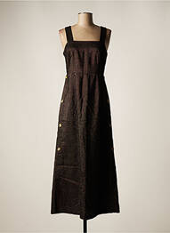 Robe longue coupe évasée sans manche noir VERO MODA femme