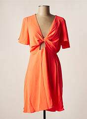 Robe mi-longue orange KILKY pour femme seconde vue