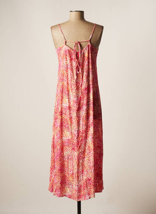 Robe mi-longue rose VERO MODA pour femme