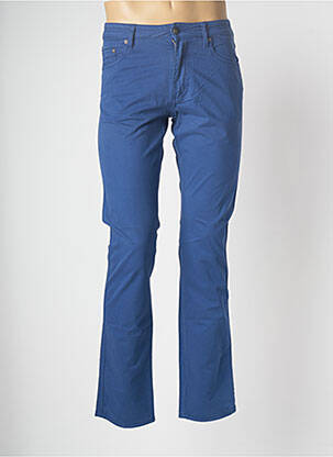Pantalon droit bleu HACKETT pour homme