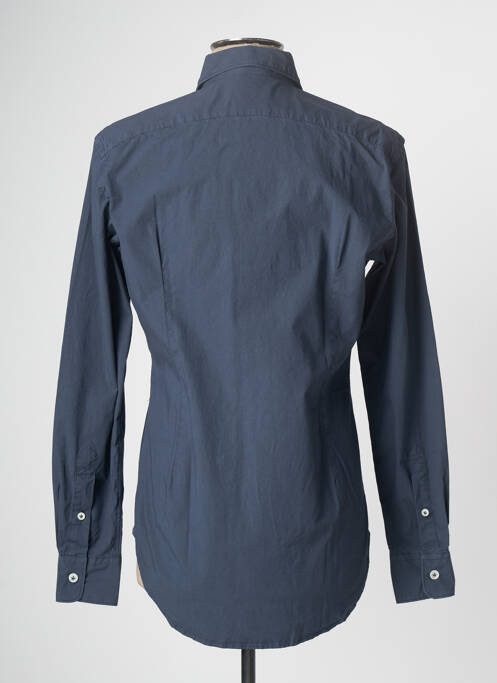 Chemise manches longues bleu ELEVENTY pour homme