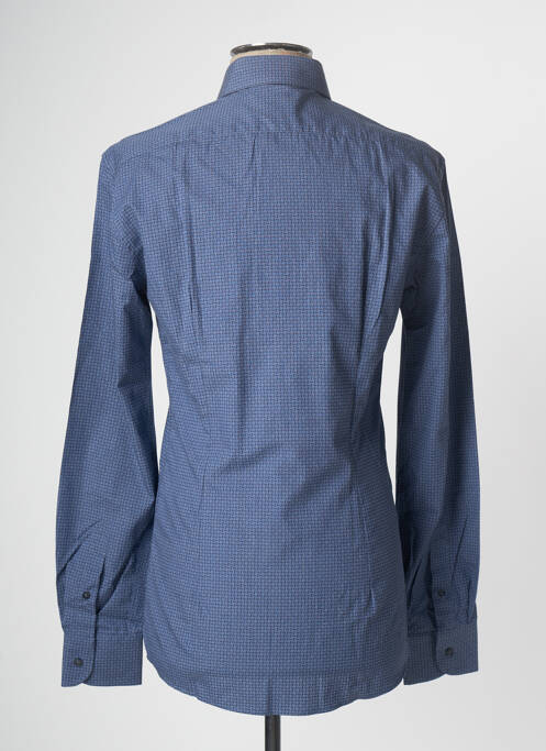 Chemise manches longues bleu LAB pour homme