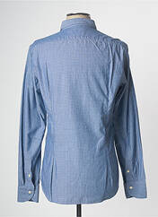 Chemise manches longues bleu TINTORIA MATTEI 954 pour homme seconde vue