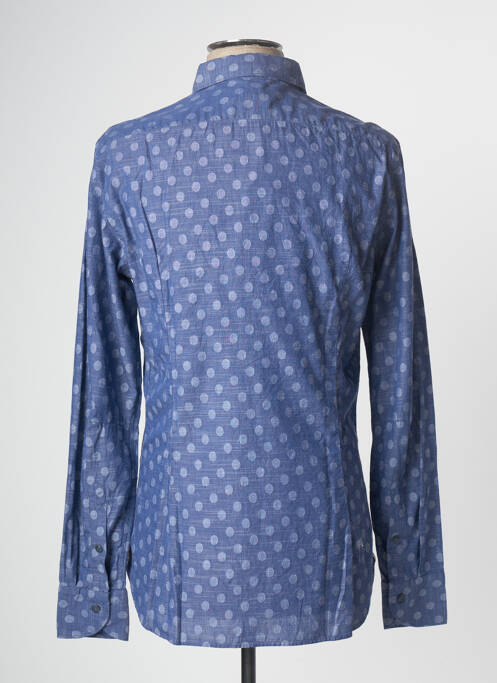 Chemise manches longues bleu TINTORIA MATTEI 954 pour homme