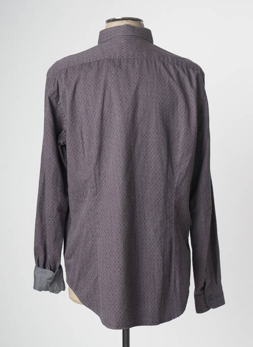 Chemise manches longues rouge TINTORIA MATTEI 954 pour homme