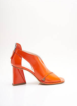 Sandales/Nu pieds orange STRATEGIA pour femme