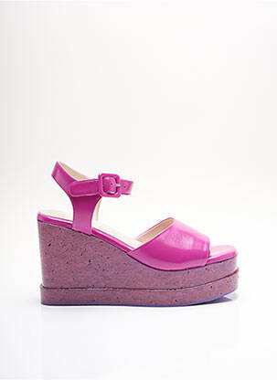 Sandales/Nu pieds violet STRATEGIA pour femme