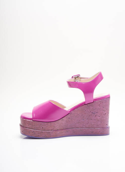 Sandales/Nu pieds violet STRATEGIA femme