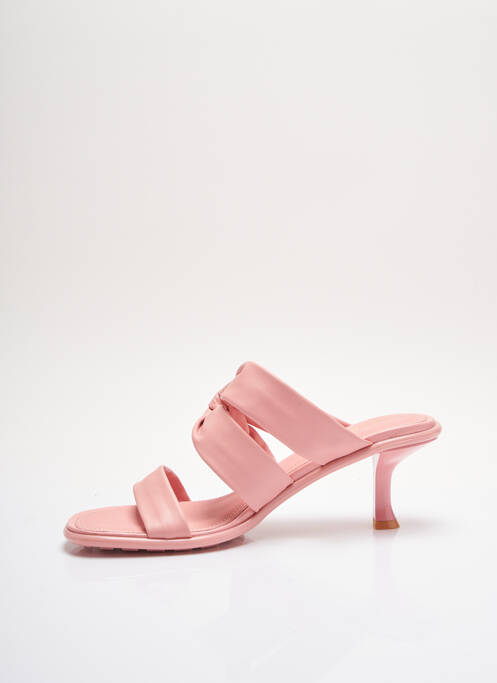 Mules/Sabots rose BRUNO PREMI pour femme