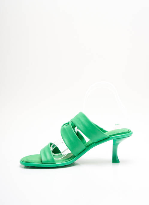 Mules/Sabots vert BRUNO PREMI pour femme