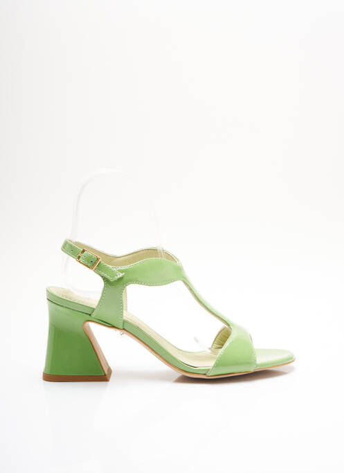 Sandales/Nu pieds vert BRUNO PREMI pour femme