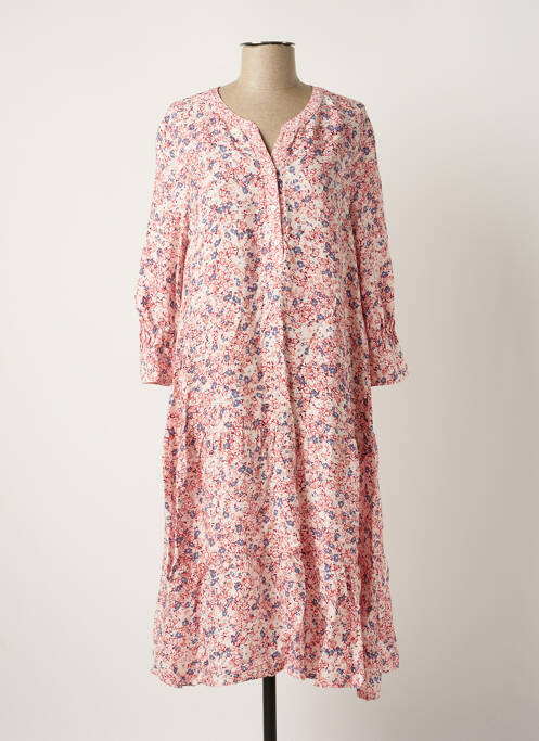 Robe mi-longue rose S.OLIVER pour femme