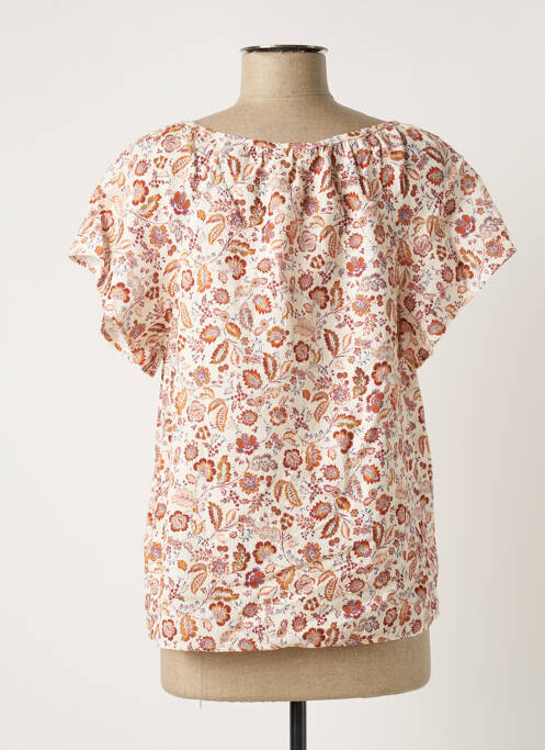 Top beige C'EST BEAU LA VIE pour femme