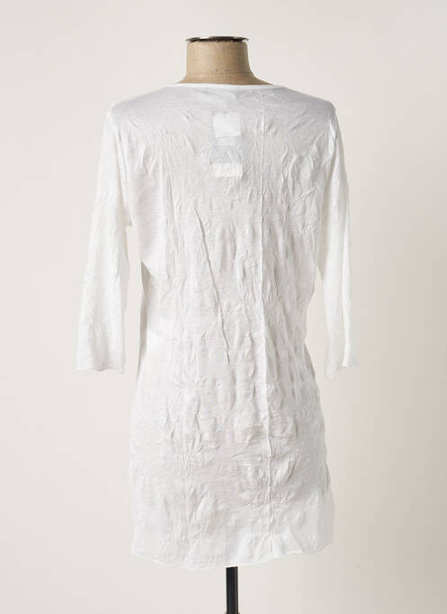 Tunique manches courtes marron EVA TRALALA pour femme