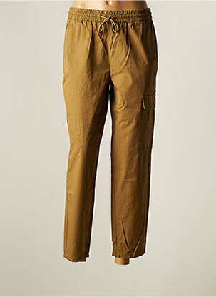 Pantalon 7/8 taille élastique taille normale marron S.OLIVER femme