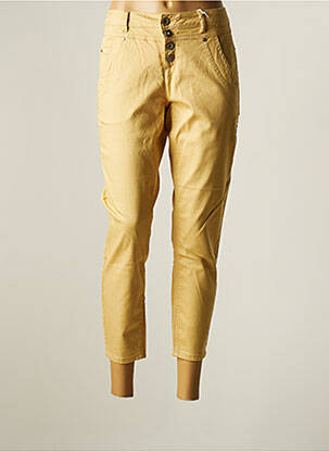 Pantalon 7/8 beige CREAM pour femme