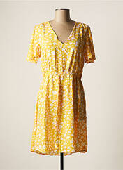 Robe courte jaune VILA pour femme seconde vue