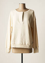 Sweat-shirt beige VILA pour femme seconde vue