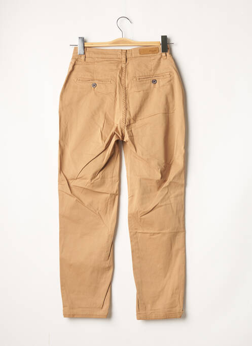 Pantalon droit beige DEELUXE pour femme