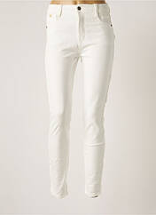 Jeans coupe slim blanc DEELUXE pour femme seconde vue