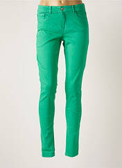 Jeans coupe slim vert B.YOUNG pour femme seconde vue