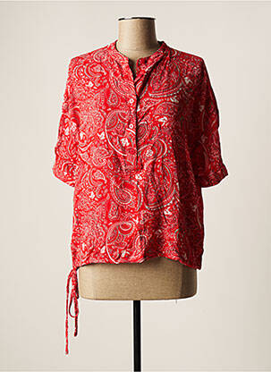 Blouse manches courtes manches courtes rouge VILA femme